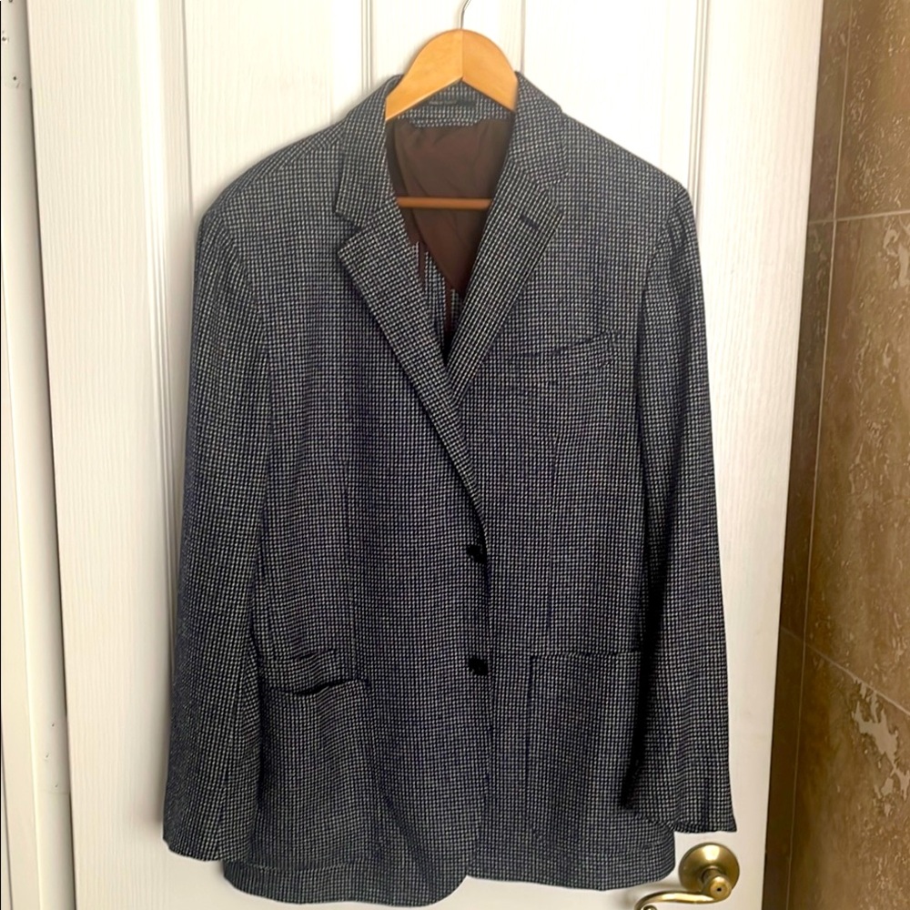 Ermenegildo Zegna Black and White Blazer